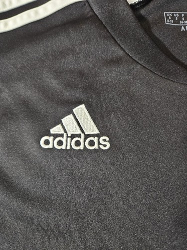 Mens Adidas FC Europa Black & White Soccer Jersey Size Small - Picture 4 of 6