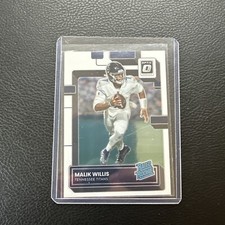 Malik Willis 2022 Donruss Optic Rated Rookie #203 Base Set Tennessee Titans