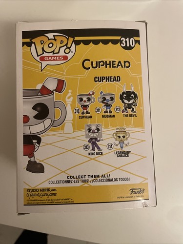 Funko Pop Cuphead Chase 310 - Picture 2 of 2