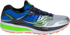 Saucony Triumph ISO 2 Mens Running Shoes Blue Cushioned Trainers
