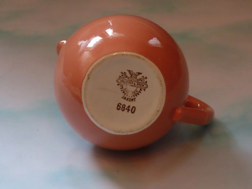 c.1900 VILLEROY & BOCH DRESDEN SAXONY PITCHER - Picture 3 of 3