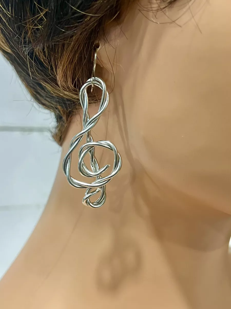 G shop clef earrings