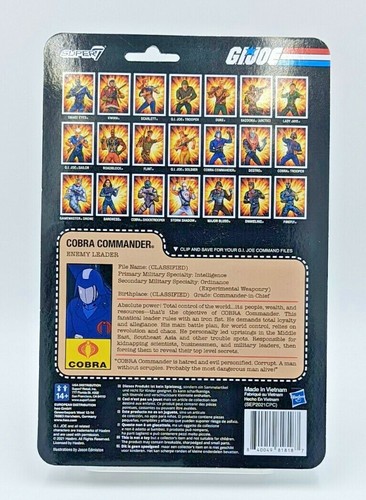 Choose your Super 7 ReAction Figures G.I. Joe Action Figure! NEW!!! - Picture 10 of 40