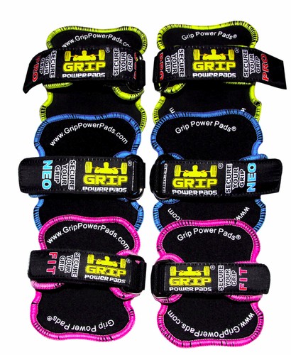 Guanti Palestra PRO GRIP POWER PADS® Impugnature Sollevamento Guanti Allenamento Impugnatura NUOVI - Foto 12 di 32