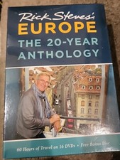 Rick Steves' Europe: The 20-Year Anthology 17 DVD Set  Brand New Sealed 