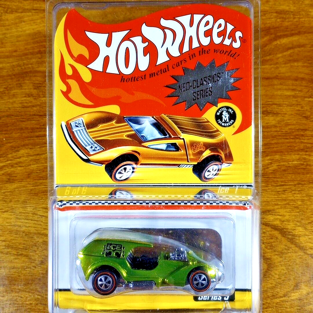 Hot Wheels NEO CLASSICS - ICE T [YELLOW] NEAR MINT VHTF CARD