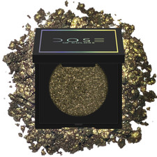 AUTHENTIC DOSE OF COLORS COSMETICS EYESHADOW BLOCK PARTY COLL JACKPOT GREEN GRAY