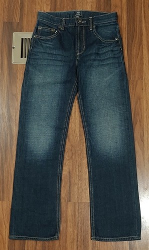 Size 12 R NWOT 26 x 27 Lot of 2 Boys Gap Jeans Straight Fit Adjustable Waist - Picture 5 of 7