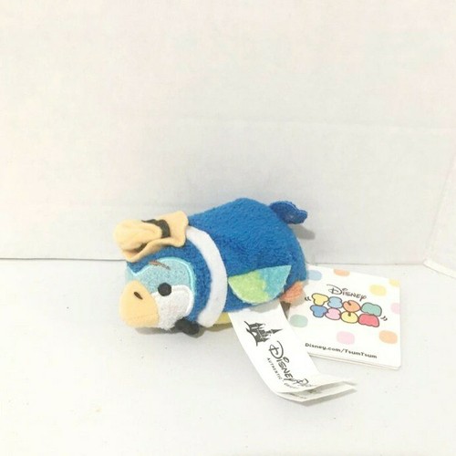 Lotto 5 peluche Disney Parks Tsum Tsum Mini camera uccellino incantato Tiki nuovi con etichette - Foto 8 di 11