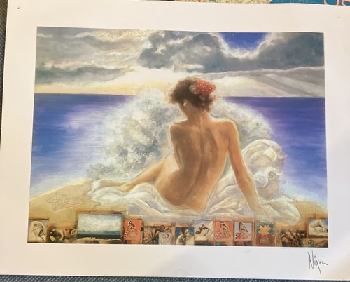 Peter Nixon Athena II At Sea? Giclee Print 9” x 11” - Picture 8 of 14