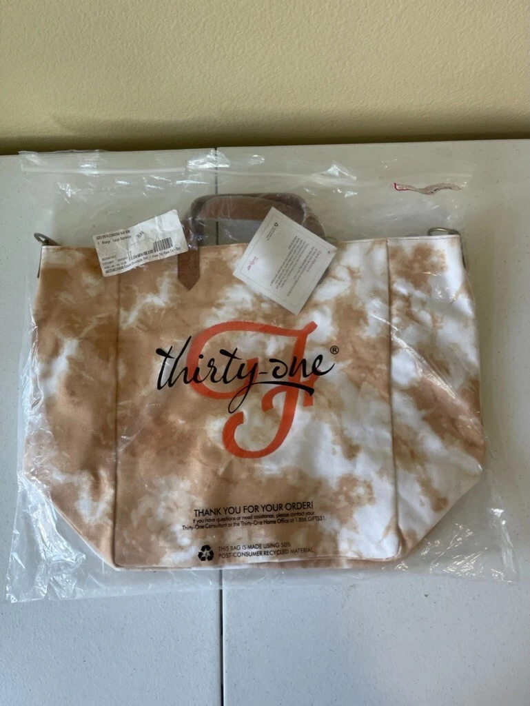 Thirty-One Gifts Thirtyone 31 Casual Tote NEW Fawn Tie Dye | eBay