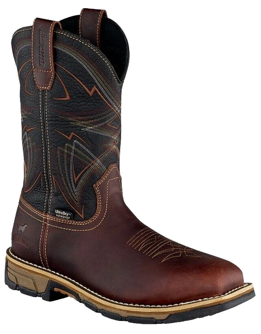 Men's Leather Upper Irish Setter Steel Toe