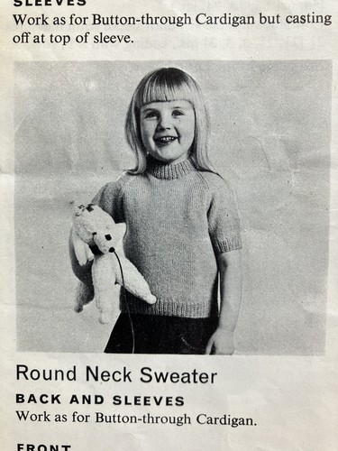 Vintage 1960's Patons Classic Child Knitting Patterns Many Designs 7012 892.2.48 - Picture 4 of 14
