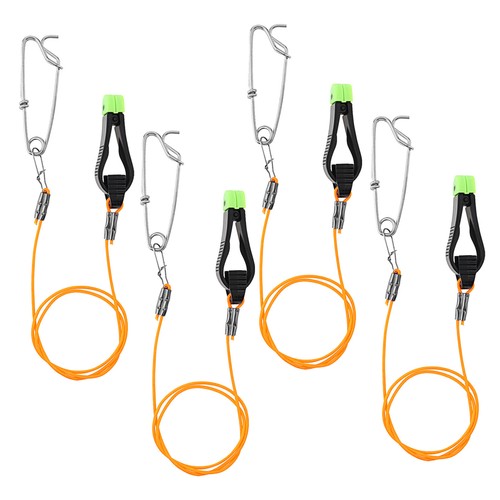 4pcs 25 inch Grip Line Weight Release Clip for Downrigger Planer Board Trolling - Picture 10 of 10