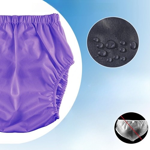 2Pack TPU Adult Washable Incontinence Underwear Diaper Pants Reusable Leak-proof - Picture 7 of 24