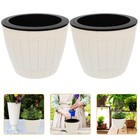 2 Stück selbstbewässernde Pflanzgefäße für Zimmerpflanzen,