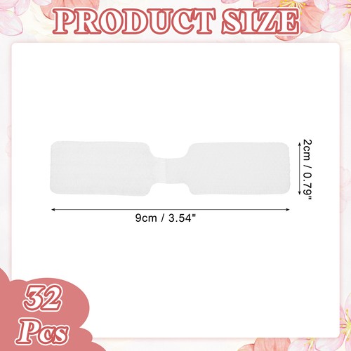 3.5 x 0.8 Inch Cable Labels, 32 Pcs Electronic Cable Identification Tags, White - Zdjęcie 2 z 7