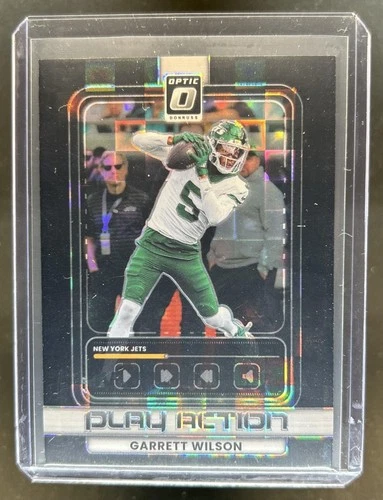 2025 Donruss Optic Garrett Wilson Black Pandora (RAW)