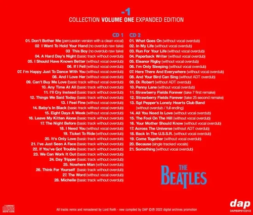 THE BEATLES / - 1 COLLECTION VOLUME ONE: EXPANDED EDITION (2CD) NEW - Imagen 2 de 4