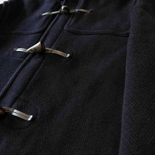 Gloverall Kingston Wool Duffle Coat Navy Mens Large Made in England - Picture 6 of 10