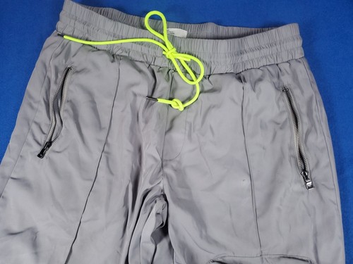 EPTM The Perfect Example Cargo Pants L-34 Khaki Tan Campus Jogger Stack Pocket - Picture 2 of 19