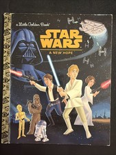 Vintage A Little Golden Book Star Wars A New Hope 2015  #5288