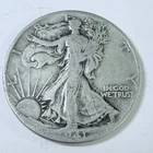 1941 Liberty Walking Silver Half Dollar - 90% Silver - Circulated Us Coin #8247