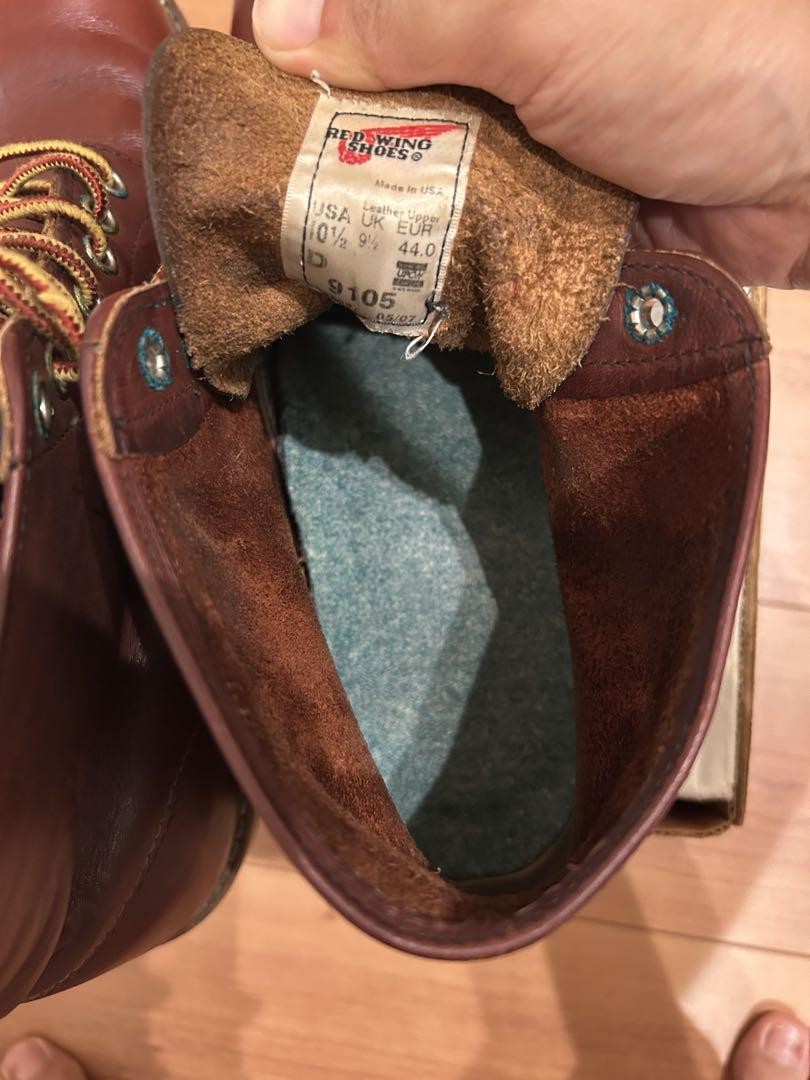 靴 RED WING 9105 10D 28cm Worx by Red Wing Shoes Black Slip Resistant Shoes ASTM 2892