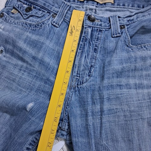 Pantalones de mezclilla desgastados Big Star Pioneer para hombre 33R corte bota regular - Imagen 9 de 13