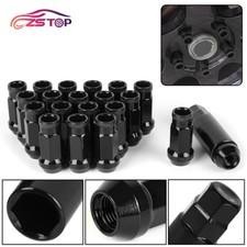 20pcs Extended Forged Steel Wheel Tuner Lug Nuts Open End Light M12x1.25m12x1.5