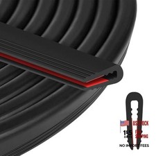 U Channel Rubber Edge Trim - 1/16" Self Adhesive Sheet Metal Edge Guard