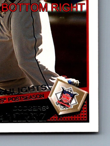 Manny Ramirez Postseason Highlights Los Angeles Dodgers Card 2008 - Picture 7 of 12