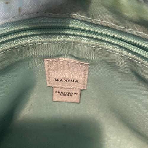 Wilsons Leather Maxima Turquoise with Chain Lock Key Accent Small Purse - Bild 8 von 11