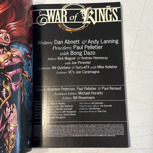War of Kings by Andy Lanning (2014, Trade Paperback) Excellent Condition! - Picture 7 of 7