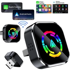 2025 USB Wireless CarPlay Adapter For iPhone Apple Wireless Dongle Plug ＆ Play