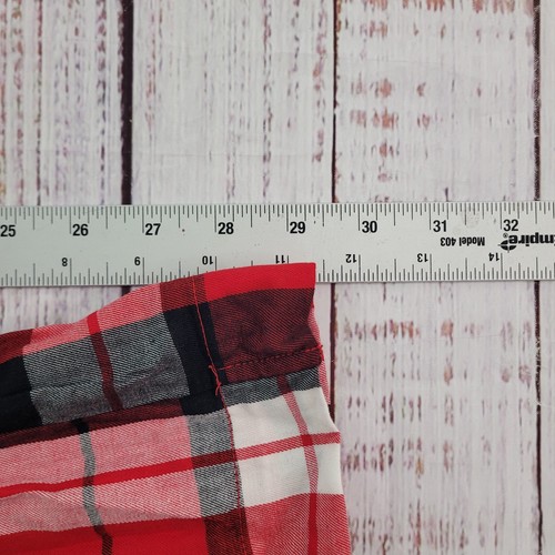 Pink Victoria's Secret Pyjamahose rot kariert Kordelzug Damen L - Bild 5 von 8
