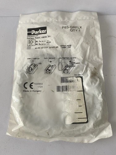 Parker P8S-GRFLX Cylinder Position Reed Switch 10-30VDC