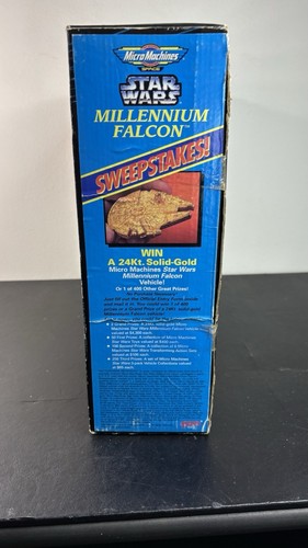VINTAGE  1995  STAR WARS MICRO MACHINE MILLENIUM FALCON TRANSFORMING PLAYSET - Bild 3 von 16
