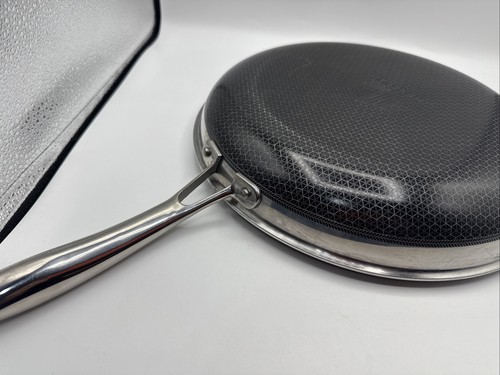 HEXCLAD Padella Ibrida 12" Acciaio Inox Padella Antiaderente - Senza Coperchio - Foto 5 di 5