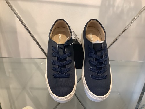 Sneakers stringate donna/ragazza colore navy taglia 3