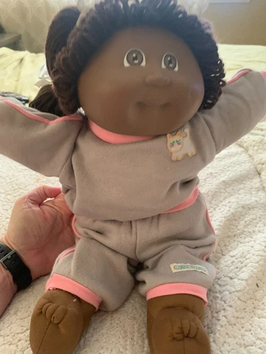 Cabbage Patch Kids Doll 1983 African American Black Original Clothes Signed