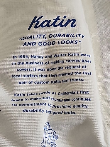 Latein America's Surf Co. Leinenmischung gestreifte Strandshorts Größe Medium W28 × L7 - Bild 10 von 10