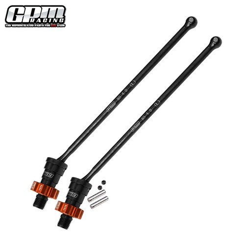 GPM Carbon Steel F/R Driveshaft & 7075 Alloy Hex For TRAXXAS XRT #7895 WideMaxx - Picture 10 of 12