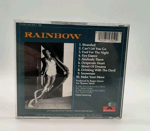 Rainbow CD Bent Out Of Shape 1983 Polydor Album Rockmusik West Germany Presse - Bild 2 von 3