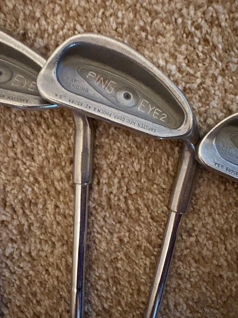 Ping Eye 2 Black Dot Right Hand Iron Set Golf Clubs 2-Sand Wedge - Image 4 of 4