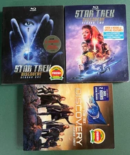 Star Trek: Discovery, Seasons 1, 2 & 3 (8 Blu-rays + 4 DVDs) Ohio seller