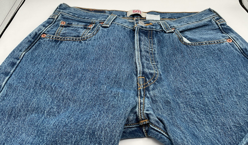 LEVIS 501XX Jeans Men's Size 30x30 Button Fly Denim Blue NICE Fast Free Shipping - Picture 4 of 8