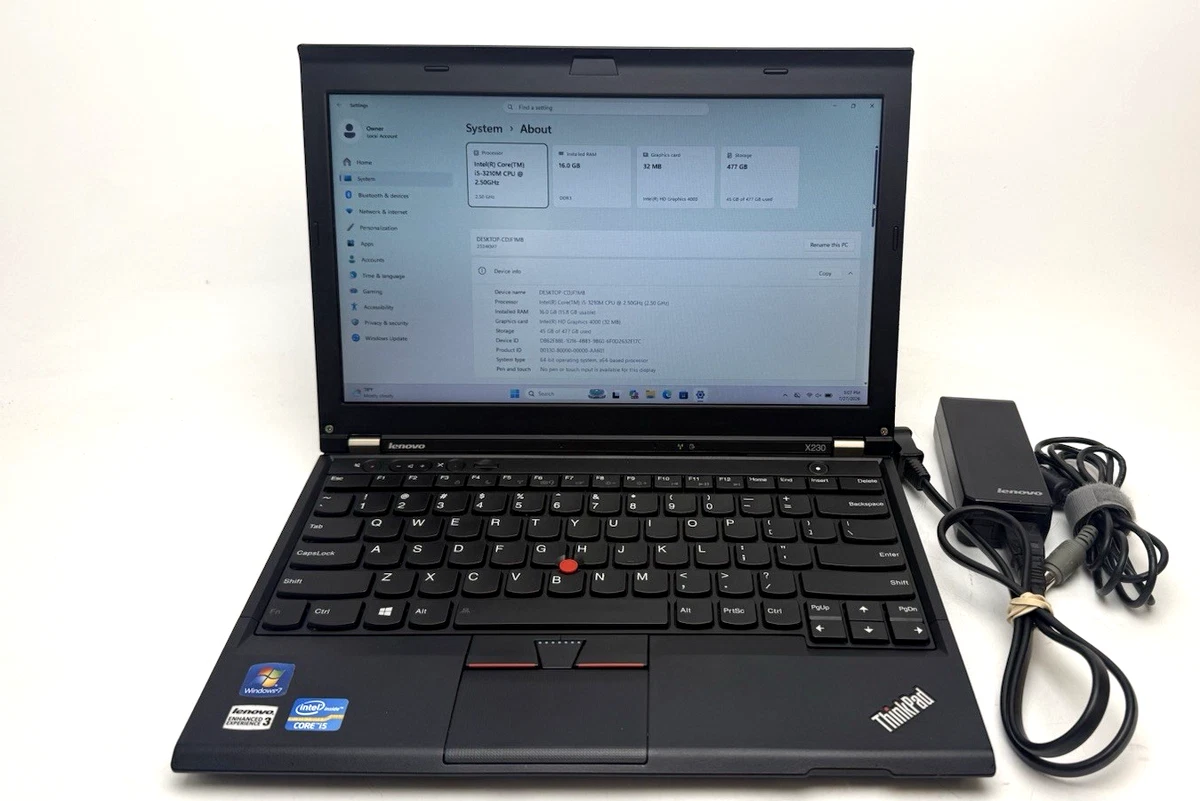 Lenovo ThinkPad X230 8 GB RAM PC Laptops & Netbooks for Sale