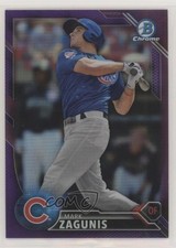 2016 Bowman Chrome Prospects Purple Refractor 185/250 Mark Zagunis #BCP36 ni4