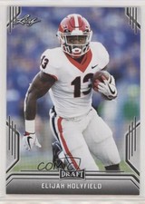 2019 Leaf Draft Elijah Holyfield #29 2u3